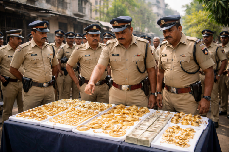मीरा-भायंदर चोरी कांड 2026: ₹7.08 लाख के सोने की चोरी का पुलिस ने किया खुलासा…
