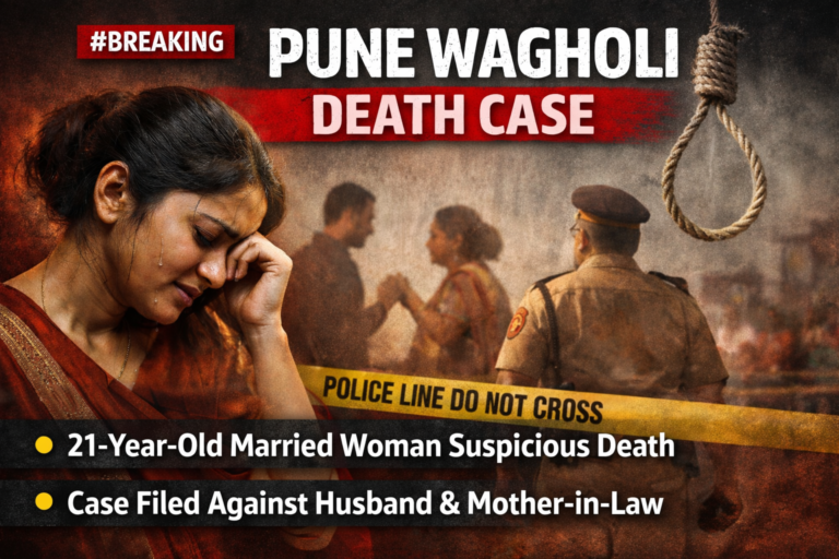 Pune Wagholi Married Woman Death Case: वाघोली में 21 वर्षीय महिला की मौत से सनसनी