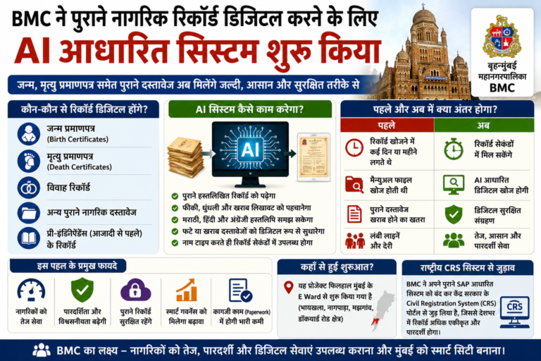 BMC का AI आधारित “Vision AI Vault” प्रोजेक्ट — पूरी जानकारी
