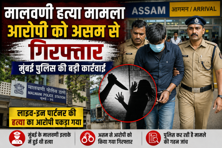 मालवणी हत्या मामला: लाइव-इन पार्टनर की हत्या के आरोपी को असम से गिरफ्तार, पुलिस जांच में बड़े खुलासे की उम्मीद