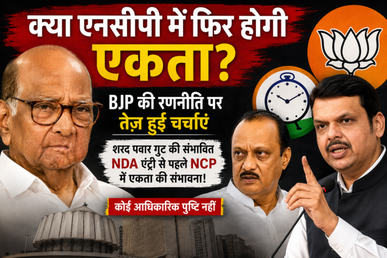 Sharad Pawar NCP BJP Strategy: क्या एनसीपी में फिर होगी एकता? महाराष्ट्र की राजनीति में बढ़ी हलचल